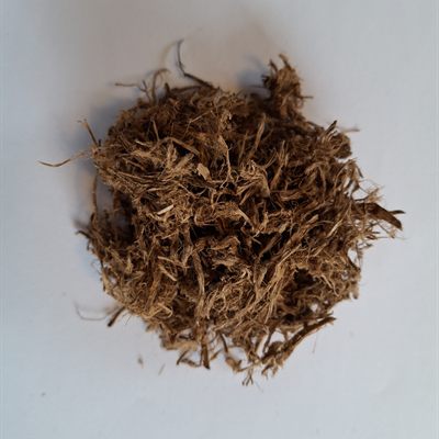 Steam-exploded cellulose fibres after pretreatment